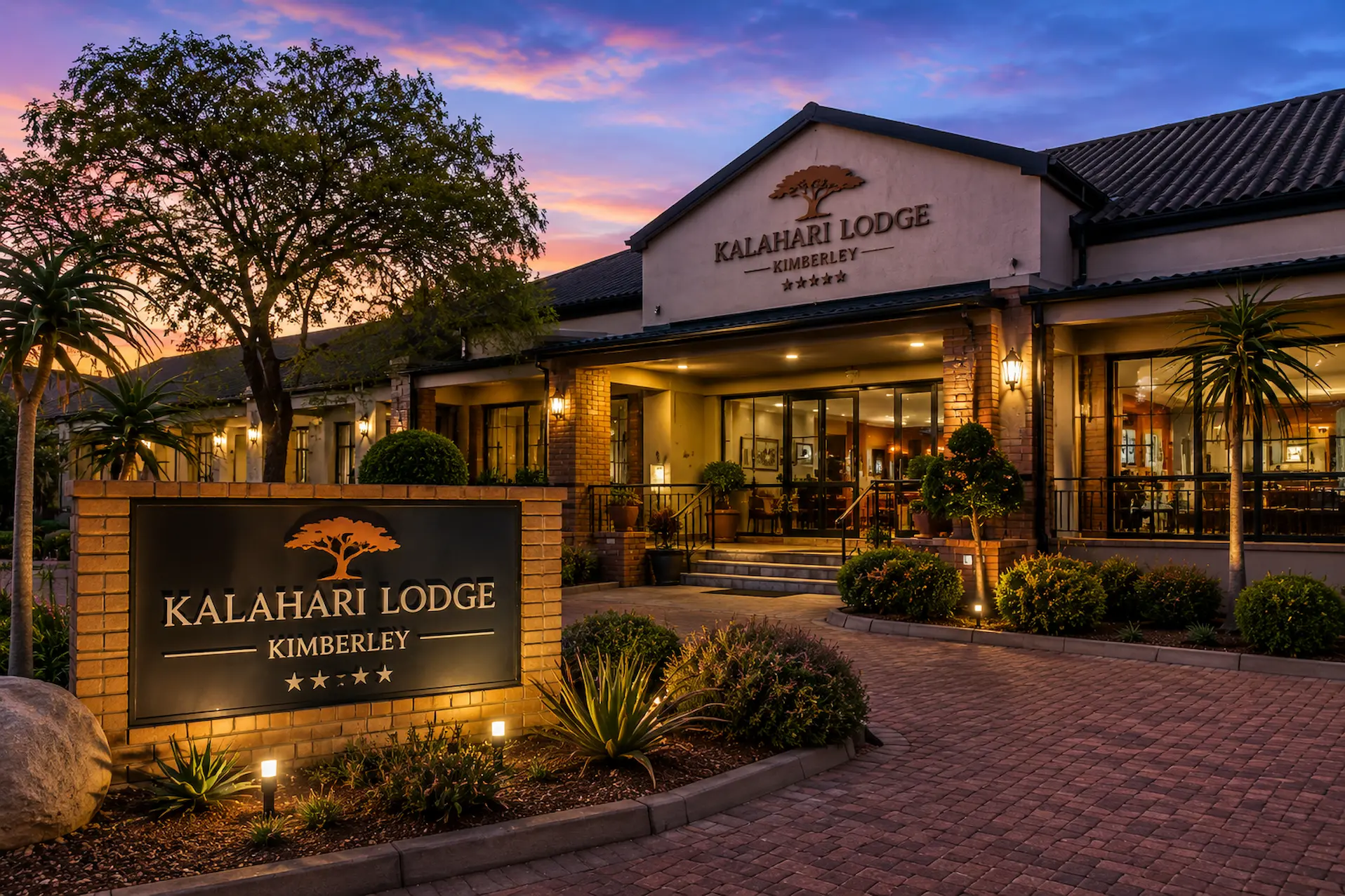 Kalahari Lodge accommodation in Kimberley